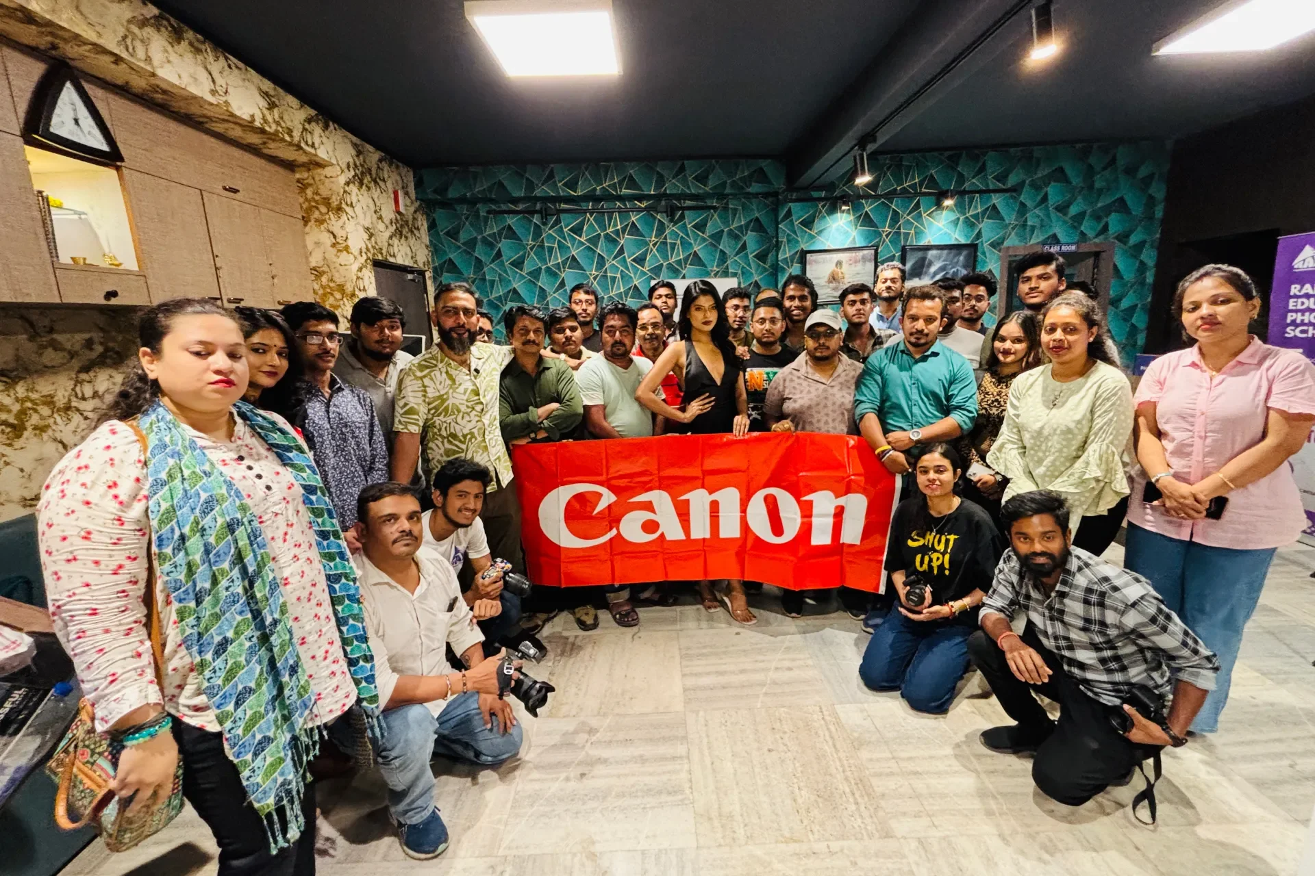 Canon workshop at Rap Education Photography School.